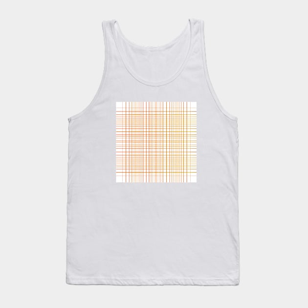 Home-decor Tartan 2 , tartan, diagonal, minimal, fashion, lines, young, modern, stylish, Tank Top by PrintedDreams